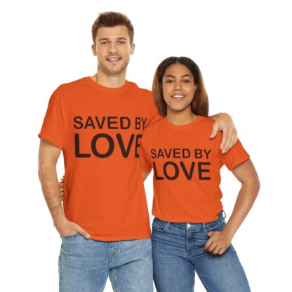 Saved by Love T-Shirt – A Powerful Message of Faith - mulit Color and sizes - Afbeelding 105