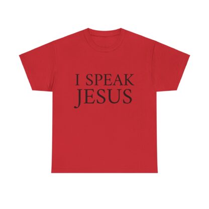 I Speak Jesus T-Shirt – Bold Faith Statement - Multi Color and Sizes - Afbeelding 2