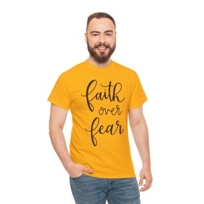 Faith Over Fear T-Shirt – Inspire with Courage - Afbeelding 40