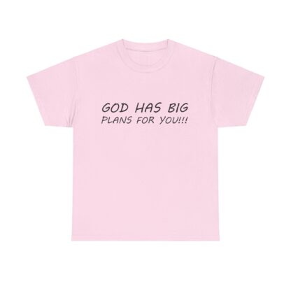 God Has Big Plans T-Shirt – Faith and Encouragement - Multi Color and Sizes - Afbeelding 137