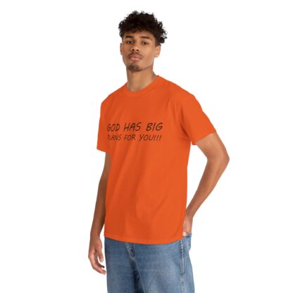 God Has Big Plans T-Shirt – Faith and Encouragement - Multi Color and Sizes - Afbeelding 122