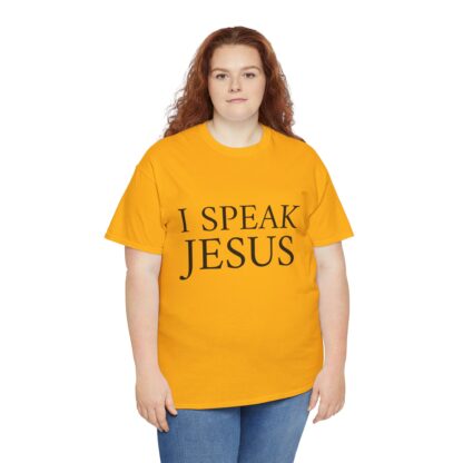 I Speak Jesus T-Shirt – Bold Faith Statement - Multi Color and Sizes - Afbeelding 69