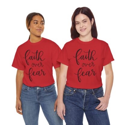 Faith Over Fear T-Shirt – Inspire with Courage - Afbeelding 187