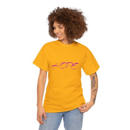 HOPE Gradient Christian T-Shirt – Vibrant Faith, Bold Style - Multi Color and Sizes - Afbeelding 38