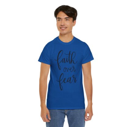 Faith Over Fear T-Shirt – Inspire with Courage - Afbeelding 129