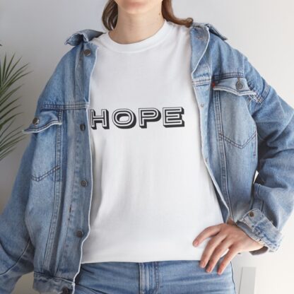 HOPE Christian T-Shirt – Bold and Uplifting - Multi Color Sizes for Sharing Hope - Afbeelding 50