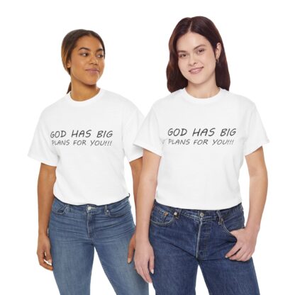 God Has Big Plans T-Shirt – Faith and Encouragement - Multi Color and Sizes - Afbeelding 52