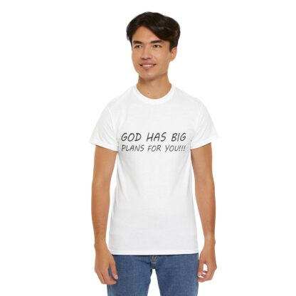 God Has Big Plans T-Shirt – Faith and Encouragement - Multi Color and Sizes - Afbeelding 48