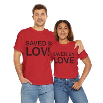 Saved by Love T-Shirt – A Powerful Message of Faith - mulit Color and sizes - Afbeelding 186