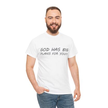 God Has Big Plans T-Shirt – Faith and Encouragement - Multi Color and Sizes - Afbeelding 40