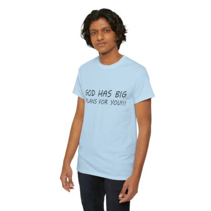 God Has Big Plans T-Shirt – Faith and Encouragement - Multi Color and Sizes - Afbeelding 19