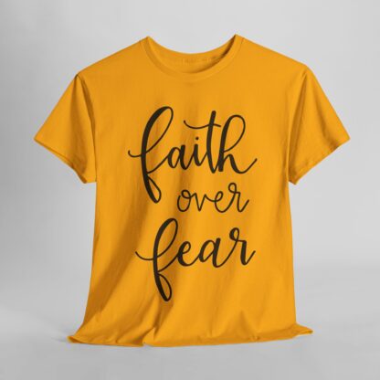 Faith Over Fear T-Shirt – Inspire with Courage - Afbeelding 34