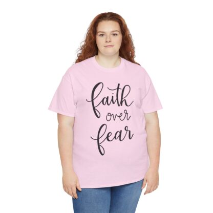 Faith Over Fear T-Shirt – Inspire with Courage - Afbeelding 150