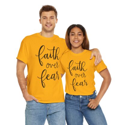 Faith Over Fear T-Shirt – Inspire with Courage - Afbeelding 51