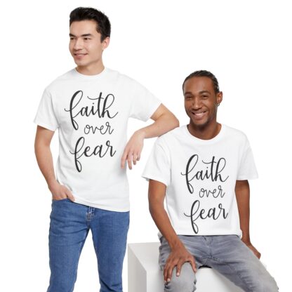 Faith Over Fear T-Shirt – Inspire with Courage - Afbeelding 26